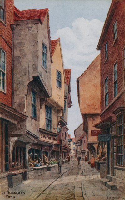 The Shambles, York von Alfred Robert Quinton